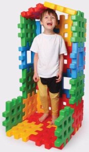 Marioinex Klocki Maxi Waffle w kartonie 24 el. 5