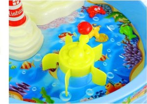 LeanToys Gra łowienie rybek Stolik Wodny 3