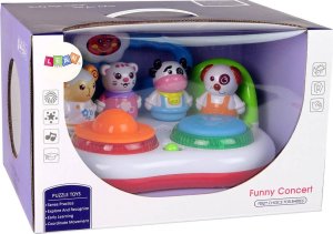 LeanToys Muzyczna Gra DJ Ze Zwierzętami Światła Dźwięk 4