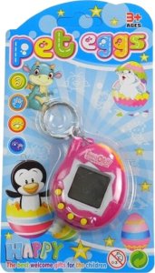 LeanToys Gra Elektroniczne Zwierzątko Tamagotchi Różowe 3