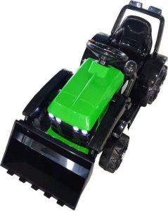 Triton Traktor na Akumulator ZP1001B Z Łyżką Klakson Zielony 2