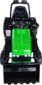 Triton Traktor na Akumulator ZP1001B Z Łyżką Klakson Zielony 3