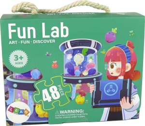 LeanToys Puzzle Dla Dzieci Układanka Laboratorium 48 elem. 1