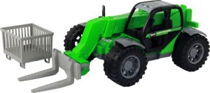 LeanToys Pojazd Rolniczy Traktor Zielony Dźwig Maszyna Rolnicza 2