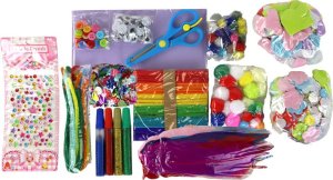 LeanToys Zestaw Artystyczny Kreatywny Plastyczny W Słoiku DIY 2