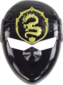 LeanToys Zestaw Wojownika Ninja Maska Miecze Sztylety Czerwone Zdobienia 3