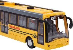 LeanToys Autobus Szkolny Bus Zdalnie Sterowany Przegubowy RC 1:32 Żółty 3
