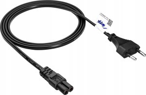 Kabel zasilający Akyga Kabel zasilający Akyga AK-RD-01C ósemka CU CEE 7/16 / IEC C7 1.5m 1