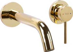 Bateria prysznicowa Rea Bateria podtynkowa Rea OWEN Złota Gold + BOX 2