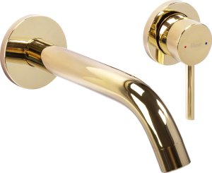 Bateria prysznicowa Rea Bateria podtynkowa Rea OWEN Złota Gold + BOX 3