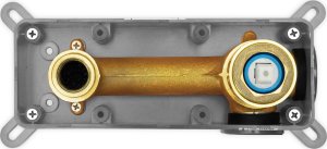 Bateria prysznicowa Rea Bateria podtynkowa Rea Lungo Czarna Metaliczna Black Metallic + BOX 4