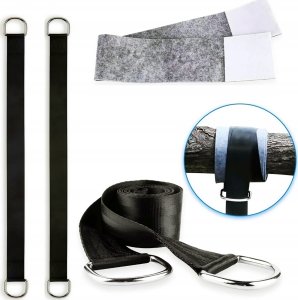 Heckermann Pasy taśmy zestaw akcesoriów do zawieszenia hamaka Heckermann 2