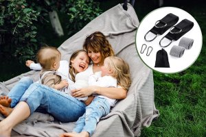 Heckermann Pasy taśmy zestaw akcesoriów do zawieszenia hamaka Heckermann 7