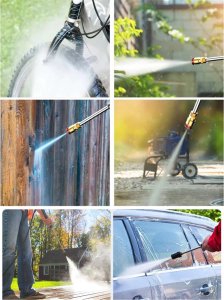 Myjka ciśnieniowa Heckermann Myjka ciśnieniowa akumulatorowa PW-1 9