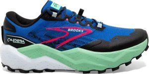 Brooks Buty do biegania trailowe Brooks Caldera 7 Victoria Blue/Black/Spring Bud US 10 1