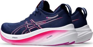 Asics Buty do biegania damskie Gel-NIMBUS 26 Blue Expanse/Bold Magenta US 9,5 4