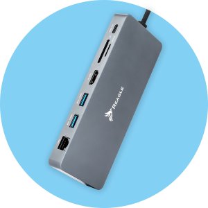 Kieszeń Reagle REAGLE HUB Obudowa Dysk SSD NVME SATA M.2 USB-C 3.2 HDMI 4K 60Hz PD 100W 8