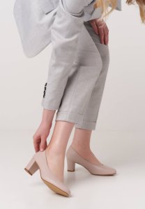 Sergio Leone Półbuty damskie Sergio Leone DPB177JSZPU cieliste 37 6