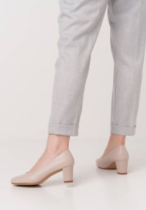 Sergio Leone Półbuty damskie Sergio Leone DPB177JSZPU cieliste 37 7