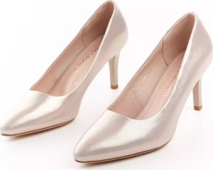 Sergio Leone Półbuty damskie D1336ZLBL złote 40 3