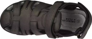 American Club Sandały męskie American Club MXD-90BL czarne 46 4