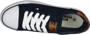 American Club Tenisówki młodzieżowe American Club czarne DLH-78NA 40 5