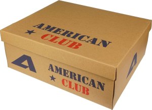 Buty trekkingowe męskie American Club Męskie buty trekkingowe WT-171/24 czarne buty sportowe 46 7