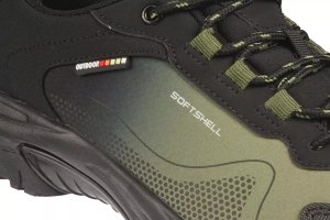 Buty trekkingowe męskie American Club Męskie buty trekkingowe American Club WT-172/24 zielone buty sportowe 41 5