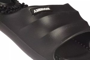 American Club Męskie klapki basenowe American Club w kolorze czarnym MNH-119BL 41 6