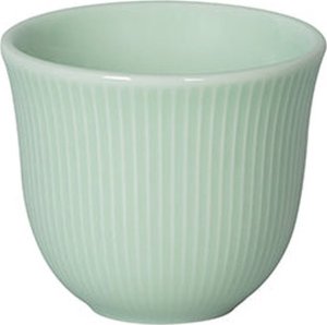 LOVERAMICS Loveramics Brewers - Kubek 80ml - Embossed Tasting Cup - Celadon Green 1