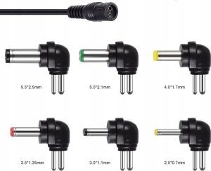 Techrebal UNIWERSALNY ZASILACZ 3V 4.5V 5V 6V 7.5V 9V 12V 3