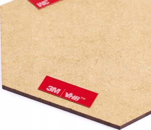 Techrebal PENELE DEKORACYJNE LAMELE ŚCIENNE HEKSAGON KOLORY 10