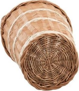 WickerPL Wiklinowy kosz na parasole z rączką 25 H40/57 cm 12