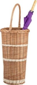 WickerPL Wiklinowy kosz na parasole z rączką 25 H40/57 cm 7