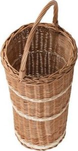 WickerPL Wiklinowy kosz na parasole z rączką 25 H40/57 cm 10