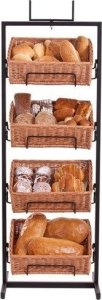 WickerPL Stojak ekspozycyjny 56x36 H132/142 cm 2