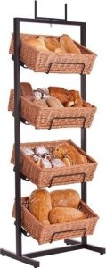 WickerPL Stojak ekspozycyjny 56x36 H132/142 cm 4