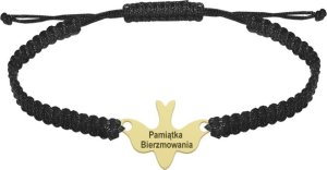 Radziszewska Jewellery Bierzmowanie Bransoletka GOŁĘBICA Duch Święty srebro pozłacane GRAWER GRATIS 1