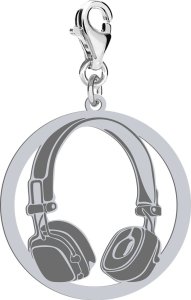 Radziszewska Jewellery Srebrny Charms Słuchawki 1