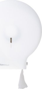 FANECO Pojemnik na papier toaletowy BIAŁY ECO w roli 2