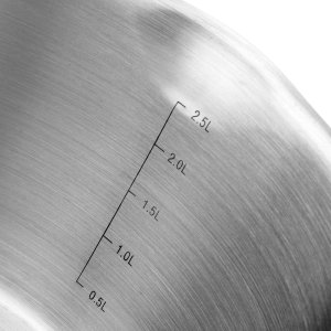 Florina Komplet garnków nierdzewnych Florina Smart 1,5 l i 2 l i 2,5 l 4,5 l 16