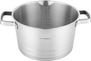 Florina Komplet garnków nierdzewnych Florina Smart 1,5 l i 2 l i 2,5 l 4,5 l 2