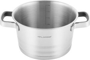 Florina Komplet garnków nierdzewnych Florina Smart 1,5 l i 2 l i 2,5 l 4,5 l 4
