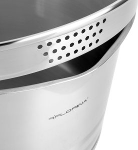 Florina Komplet garnków nierdzewnych Florina Smart 1,5 l i 2 l i 2,5 l 4,5 l 10