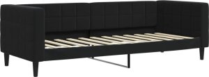 vidaXL vidaXL Sofa rozsuwana, czarna, 80x200 cm, aksamit 6