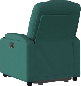 vidaXL vidaXL Podnoszony fotel masujący, elektryczny, rozkładany, zielony 5