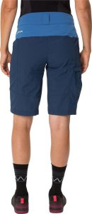 Vaude Spodenki rowerowe damskie z wkładką Qimsa - granatowe 36 6