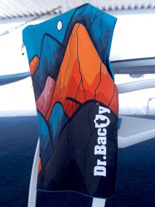 Dr.Bacty Ręcznik szybkoschnący dwustronny Dr.Bacty 60x130  Blue Moutain 4