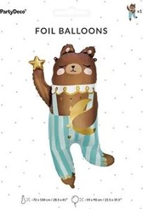 KIK Balon foliowy Miś 55cm x 90cm 3