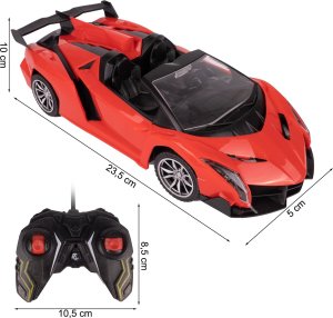 KIK Samochód zdalnie sterowany wyścigowy na pilota RC 1:18 2